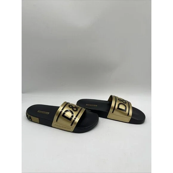 Dolce & Gabbana | Shoes | Mens Dolce Gabbana Logo Slide  display picture 1